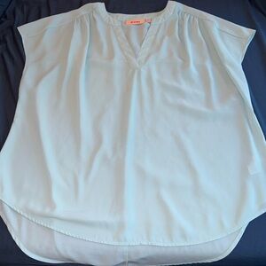 EVRI Mandarin Collar Sleeveless Top - Size 1X